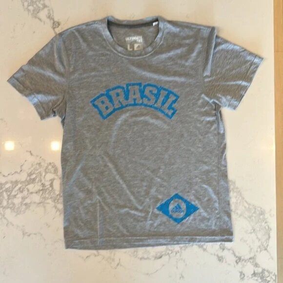 adidas Other - Adidas Men's Brazil Soccer Team Graphic T-Shirt - Size L